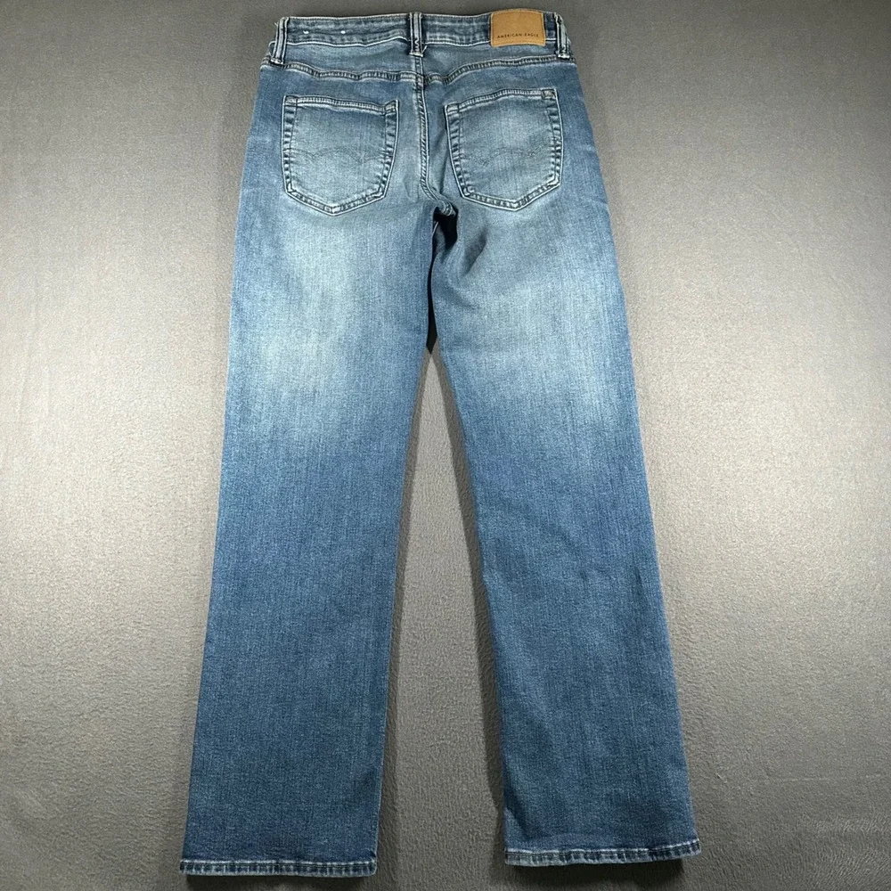 American Eagle Outfitters Original Bootcut Jeans Mens 30x32 Airflex+ Denim - Picture 13 of 16